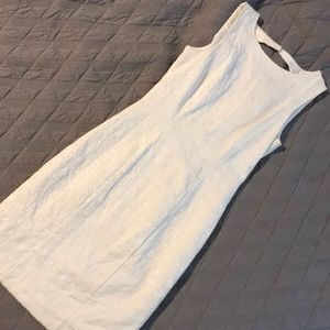 White cocktail dress